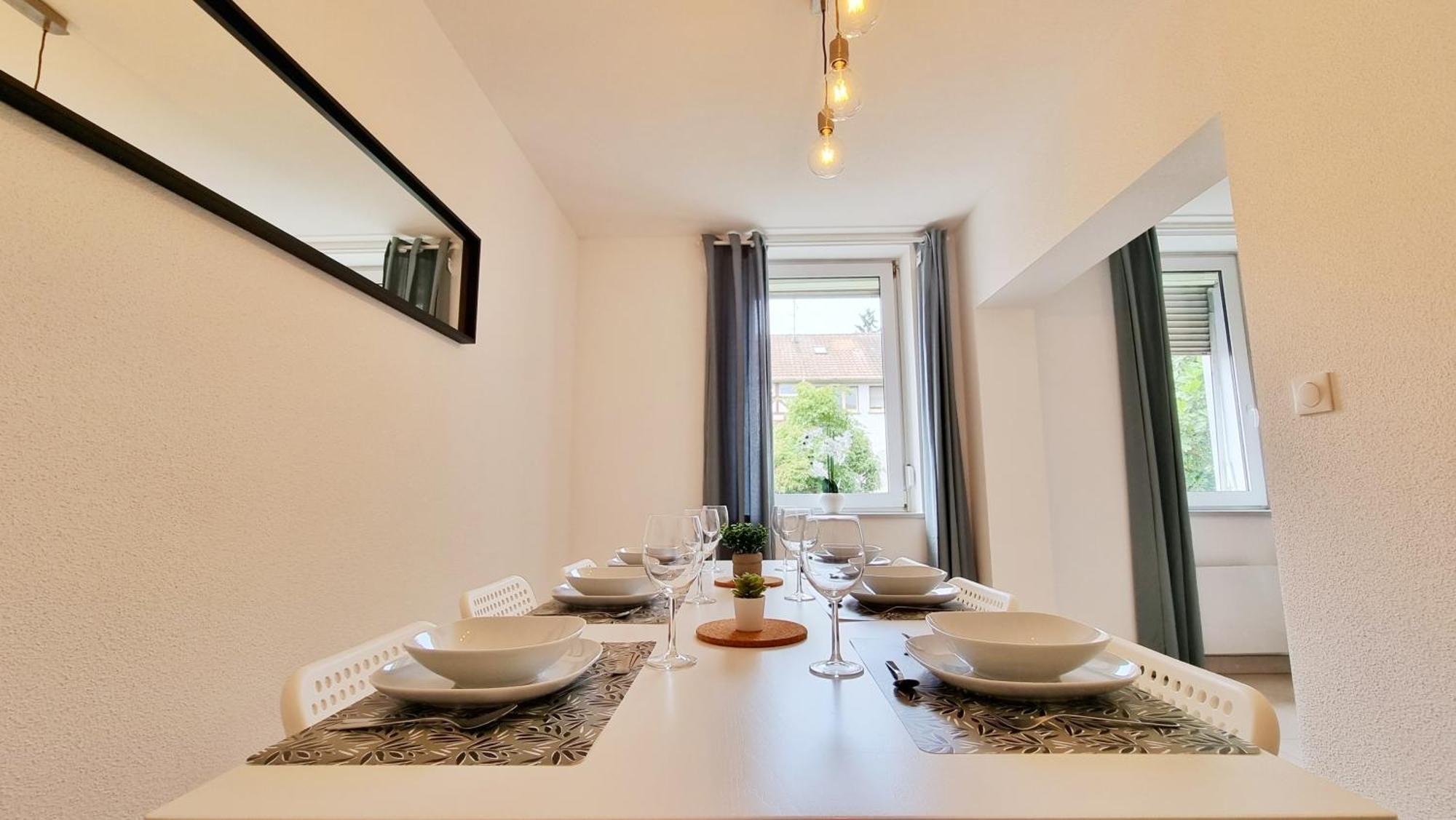 Le Triplex - 5 Chambres - 10 Pers- Fibre - Relax Bnb Mülhausen Exterior foto